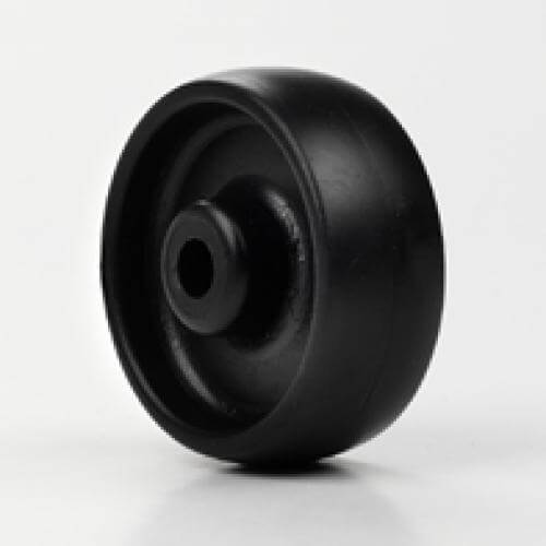 40mm Black Plastic Wheel
