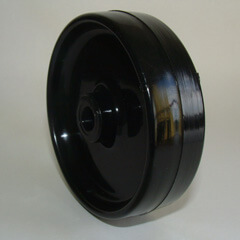 75mm Nylon Black Wheel